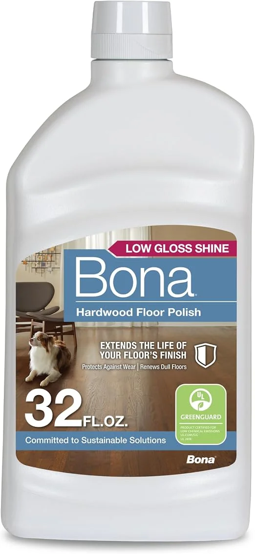 Bona Hardwood Floor Polish bottle