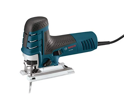 BOSCH JS470EB Corded Barrel-Grip Jig Saw - 120V Low Vibration, 7.0-Amp Variable Speed for Smooth Cutting up to Up To 5-7/8