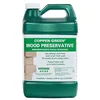 4-Pack of 1 gal Green Products 30001 Copper-Green Green Wood Preservative