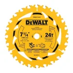DEWALT 7-1/4 inch 24 tooth circular saw blade DWA271424
