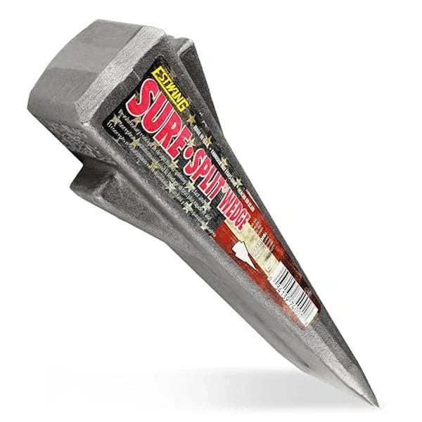 Estwing Sure-Split 5 lb solid steel wood splitting wedge