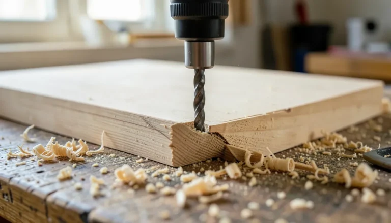 Boring into the edge of a matching scrap board is the real technique for making a plug without a dedicated cutter