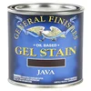 General Finishes Java oil-based gel stain quart can
