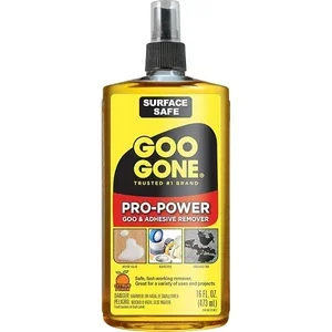 Goo Gone Pro-Power adhesive remover spray bottle