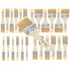 Bates natural bristle chip brush set 24 pack