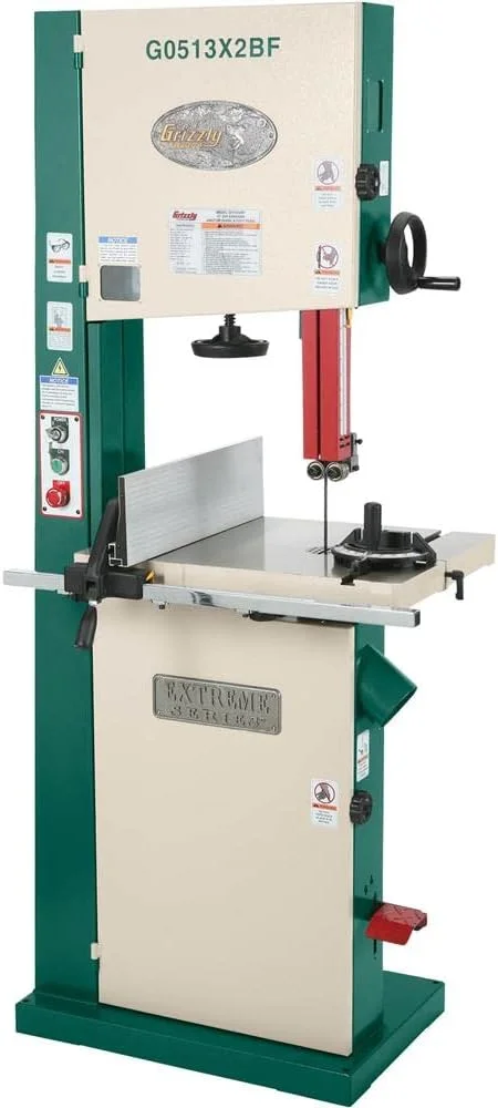 Grizzly Industrial G0513X2BF 17-inch 2 HP Extreme-Series Bandsaw