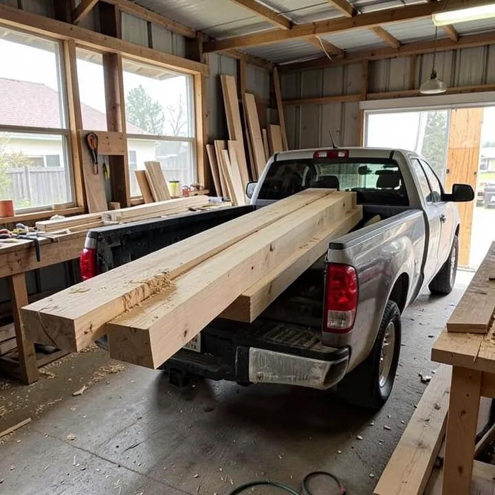 How to Haul 12 Ft Lumber in Pickup