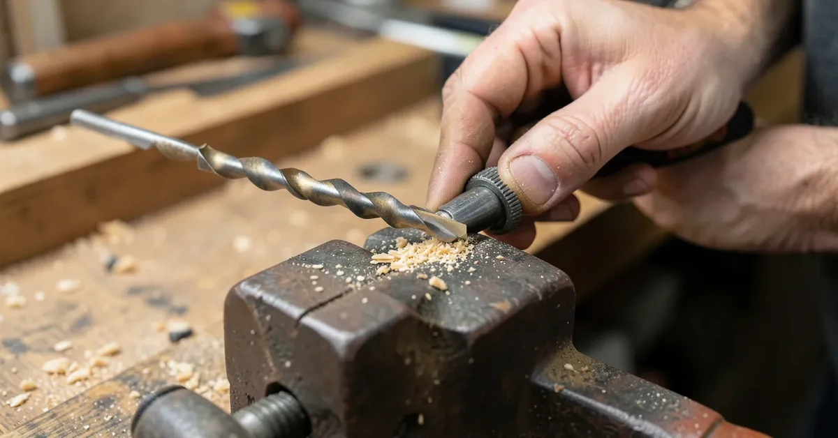 How to Sharpen an Auger Bit: Spurs and Cutting Lips Explained
