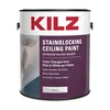 KILZ Stainblocking Ceiling Paint gallon can, white interior ceiling paint