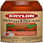 Krylon K03604000 Exterior Semi-Transparent Wood Stain spray can, Redwood, 12 ounce