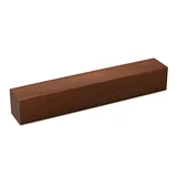 Lignum vitae wood block for a mallet head