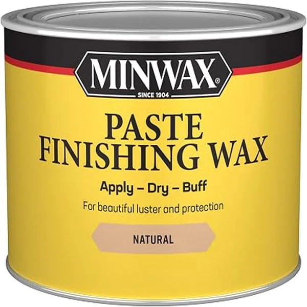 Minwax Paste Finishing Wax, Natural, 1 lb can