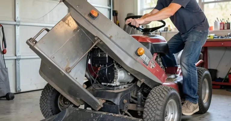 Mower Deck Repair: Blade Bolt Torque Specs (45-90 ft-lb)