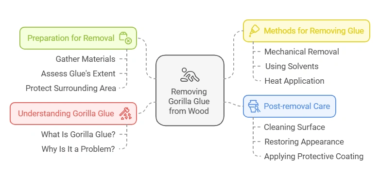 How To Easily Remove Gorilla Glue From Wood