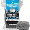 PAMI 0000 fine steel wool pads