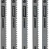DEWALT laminate down-cutting jigsaw blades 5-pack