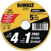 DEWALT 4-1/2 inch metal cut-off wheel 5-pack