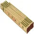 Crescent Lufkin wood folding rule 6 foot brass extension