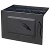 EasyChef 30 inch charcoal built-in grill with stainless steel cooking grids