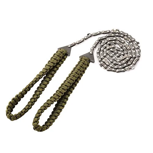 Pocket Chainsaw with Paracord Handle, 36-Inch