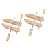 POWERTEC 71523 8-Inch Wooden Handscrew Clamp, 2-Pack