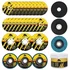 PRETEC 26-pack angle grinder cutting flap and grinding disc set