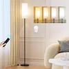 Ambimall 64 inch modern dimmable floor lamp with remote control