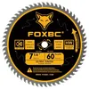FOXBC 7-1/4 inch 60-tooth circular saw blade