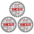 Revvstark 3 pack circular saw blade combo