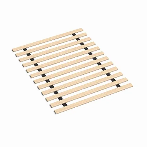 Continental Sleep 0.68 inch horizontal wooden bunkie board bed slats twin beige