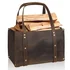 Woodman's premium cowhide leather log carrier