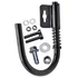U spring loaded retractable rafter hook compatible with Skil worm drive saws
