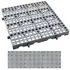 RUENXG Ventilated Plastic Storage Pallets (3-Pack)