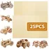 25-pack 12 x 12 x 1/8 inch Baltic Birch plywood sheets for arts and crafts 25-pack 12 x 12 x 1/8 inch Baltic Birch plywood sheets for arts and crafts
