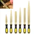 6-piece tapered wood rasp file set