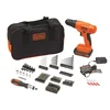 Black and Decker 20V cordless drill driver kit