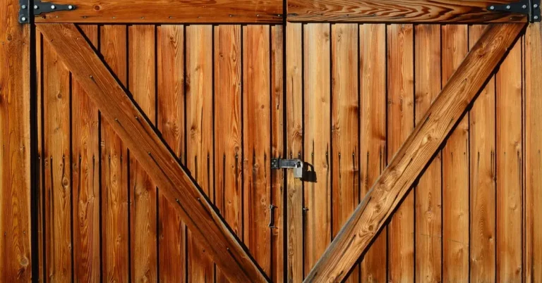 How to Build a Barn Door From Reclaimed Wood (Real Cost)