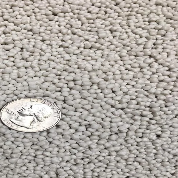 Plastic resin all-weather fill pellets for cornhole bags