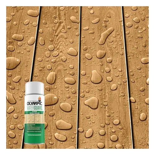 Clear waterproofing wood sealer for outdoor furniture