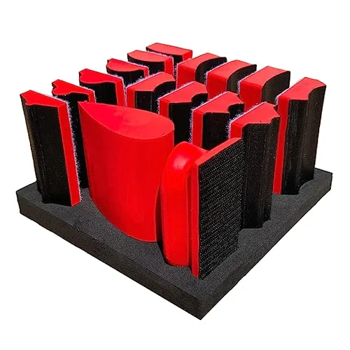 contoured profile hand sanding block set