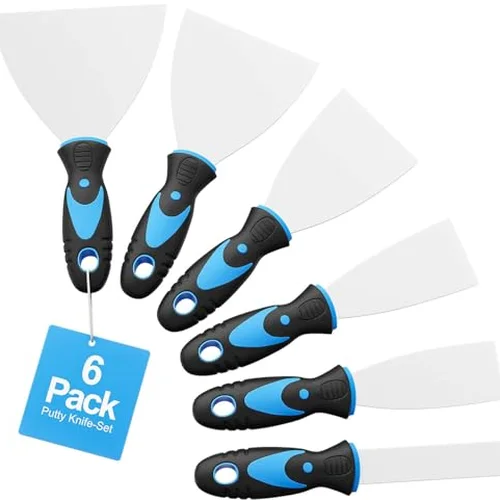 6-piece putty knife set