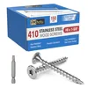 410 stainless steel deck screws 150-pack box 410 stainless steel deck screws 150-pack box