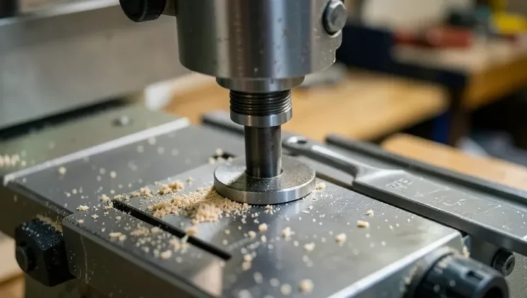 Table saw arbor and blade-change wrench