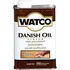 Watco natural Danish oil wood finish quart can