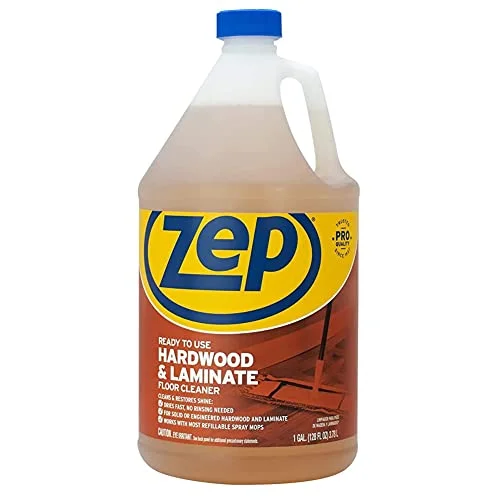 Zep Ready-to-Use Hardwood and Laminate Floor Cleaner gallon jug