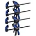 12 inch bar clamps used to press glued plywood sheets together