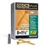 Deck Plus number 8 by 1-5/8 inch star drive deck screws, 1 lb box
