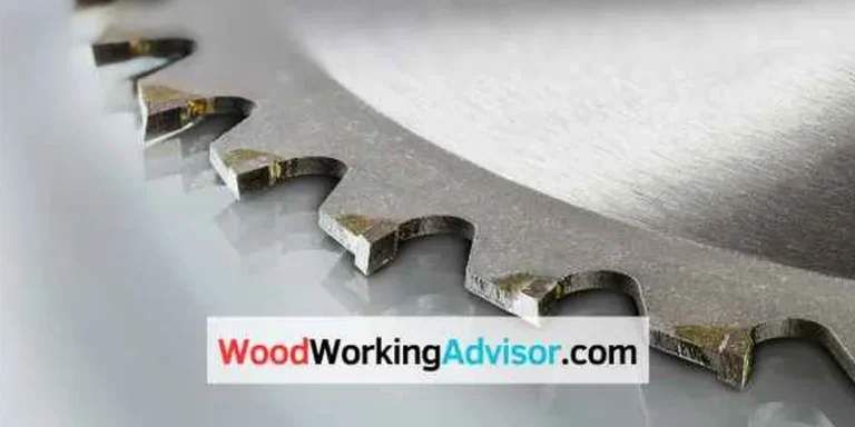 7 1/4 circular saw blade close-up showing carbide teeth and arbor