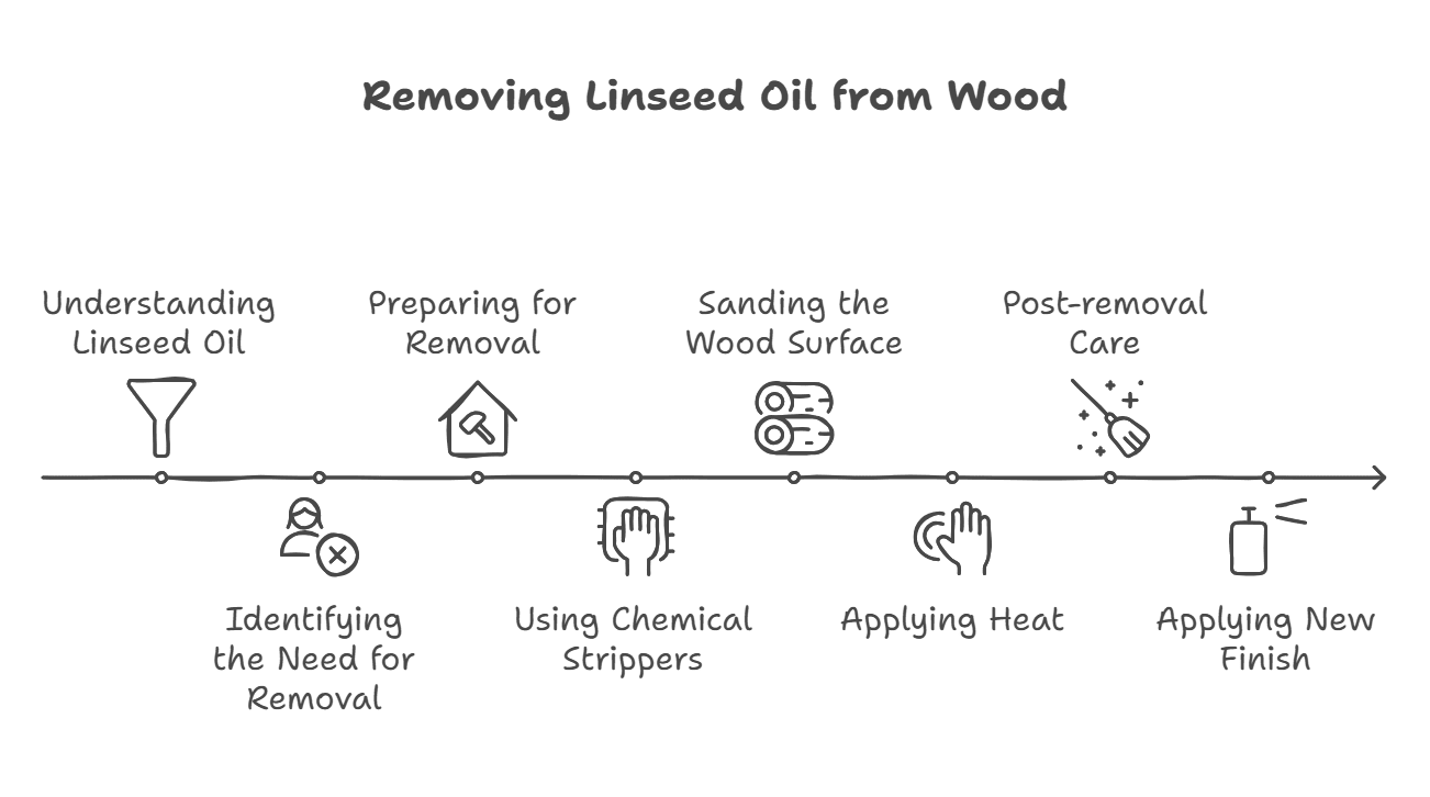 How To Remove Linseed Oil From Wood