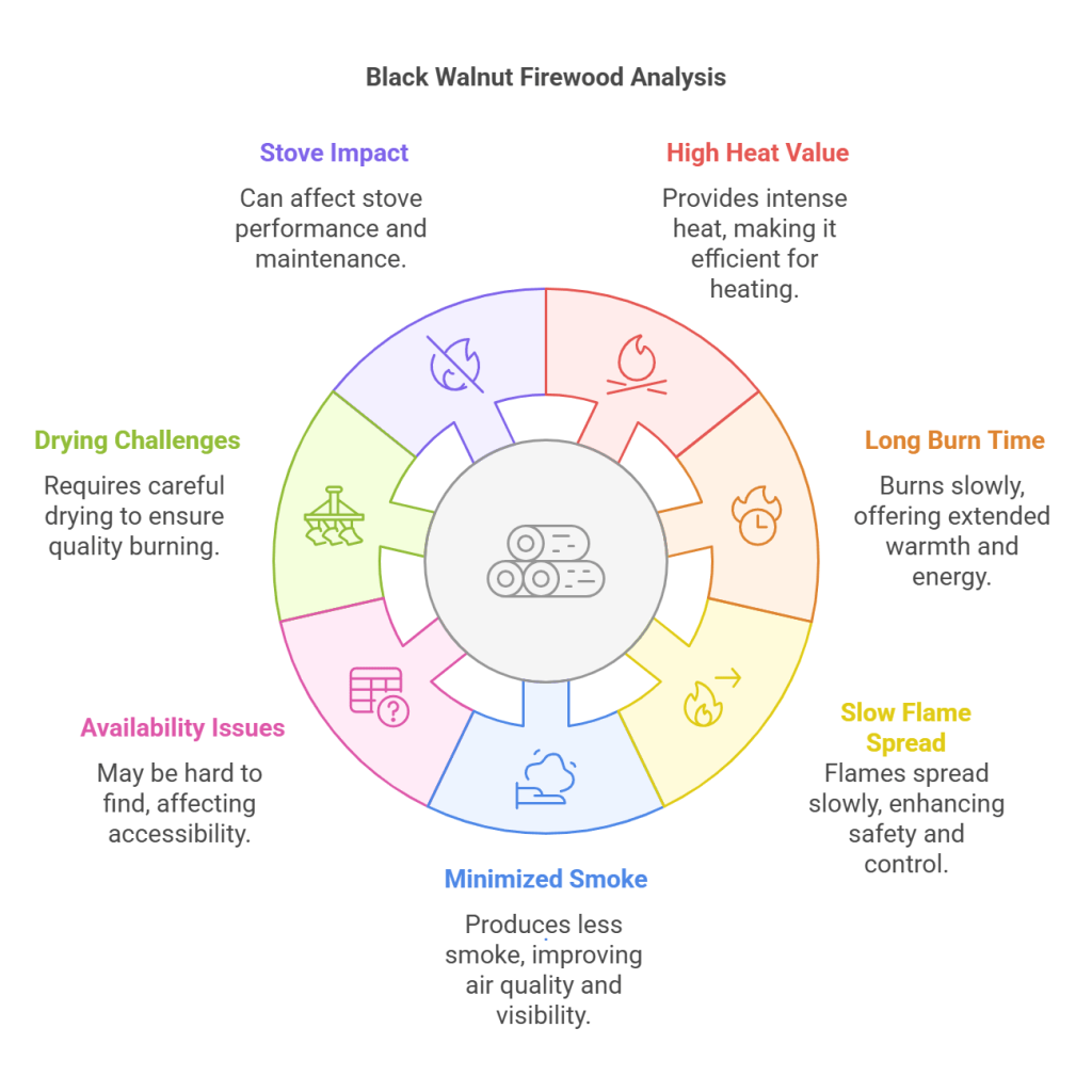Is Black Walnut Good Firewood